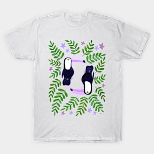 Toucans Pattern - Lavender T-Shirt